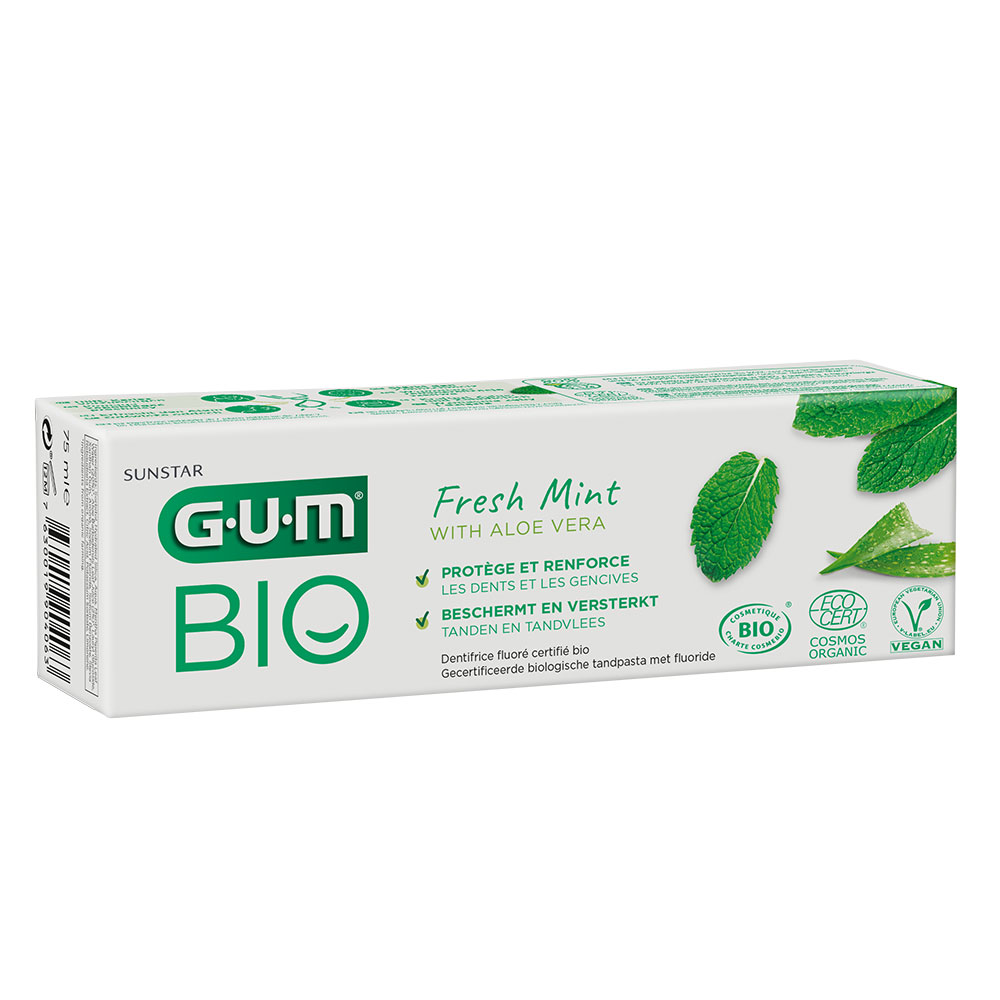 Gum Dentifricio quotidiano protettivo alla menta Fresh Bio 75ml