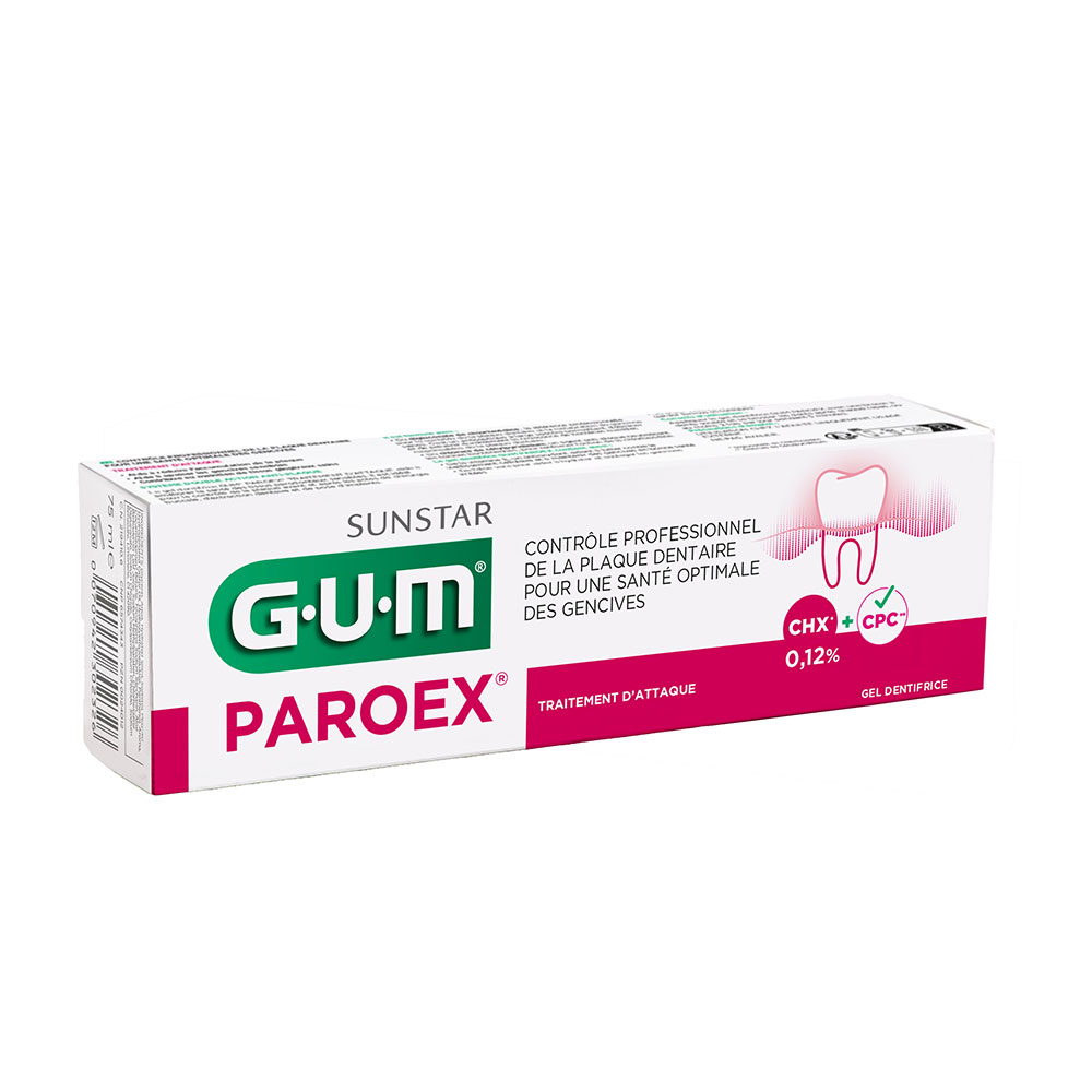 Gum Paroex Dentifricio Antiplacca 75ml