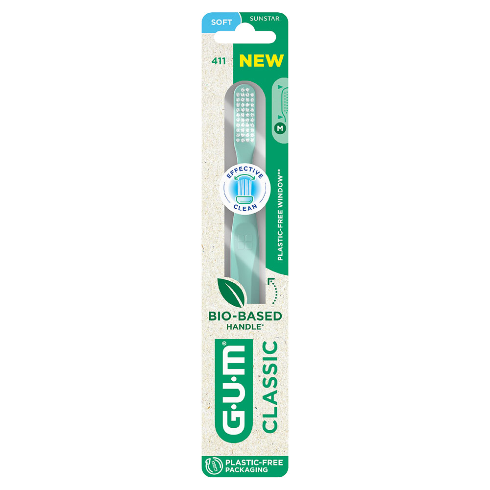 Gum Classic Spazzolino 411 Regular Soft