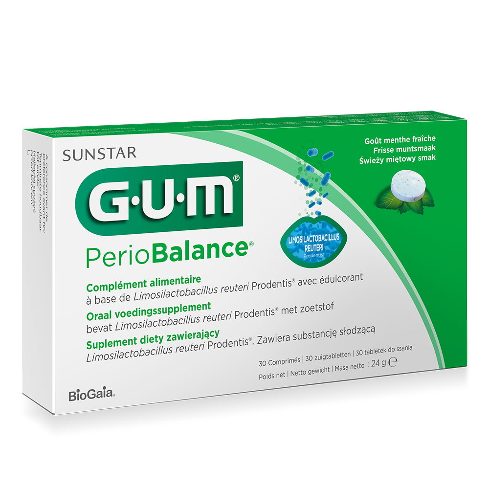 Gum PerioBalance Pastiglie da succhiare alla menta 30 compresse
