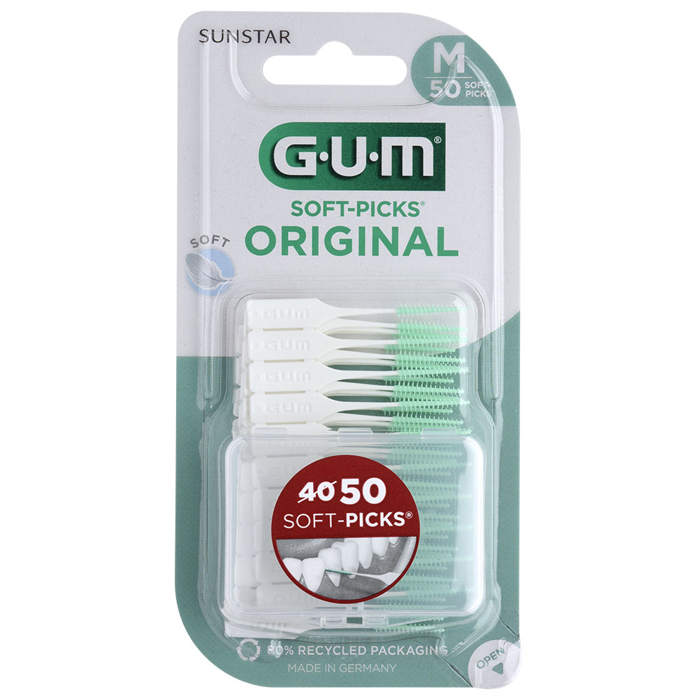 Gum Soft-Picks Stick interdentali regolari x40