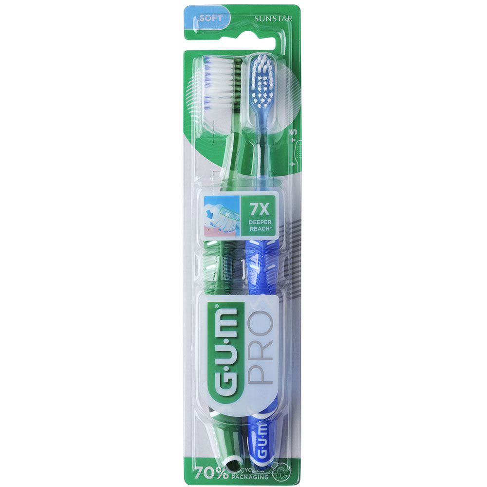 Gum Spazzolino Technique Pro Soft 1525 x2