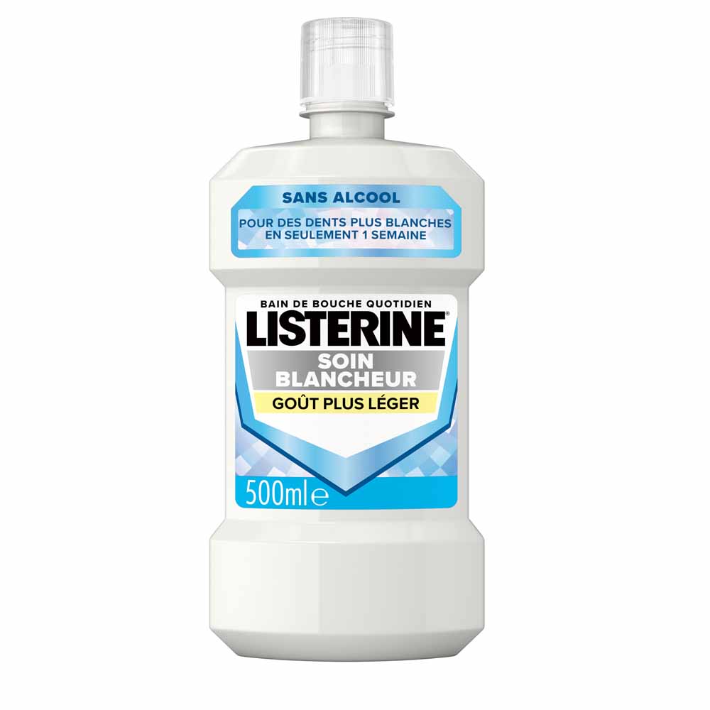 Listerine Bagno sbiancante alla menta 500ml