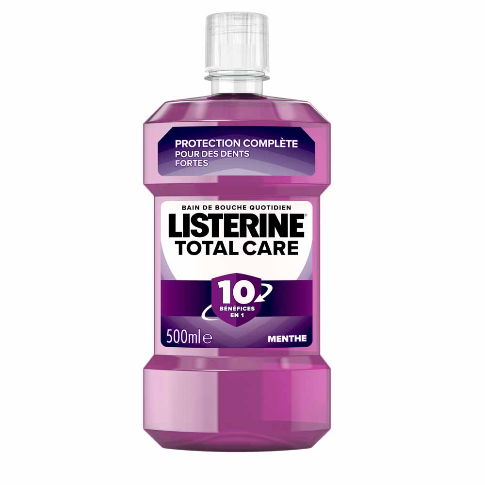 Listerine Total Care Bagno quotidiano Aroma di menta 500ml