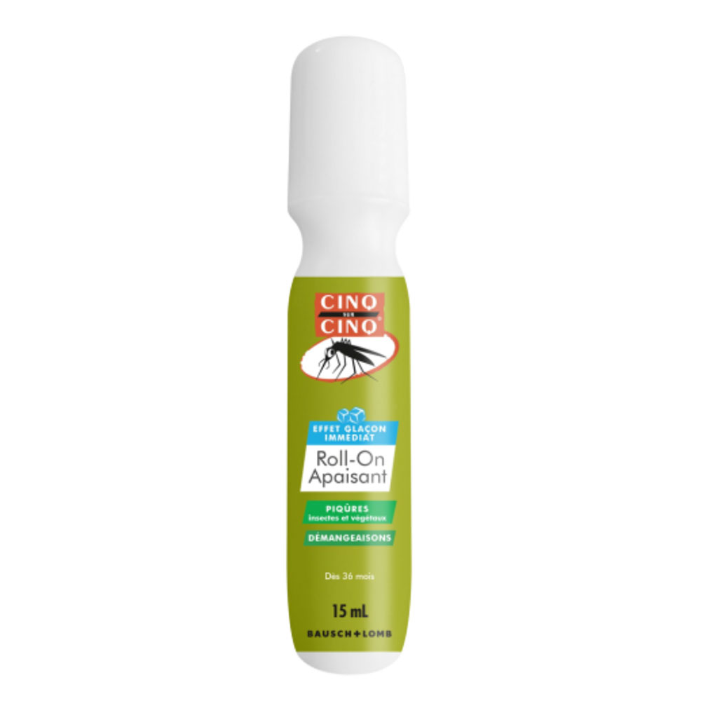 Cinq Sur Cinq Roll-on lenitivo con effetto ghiacciolo istantaneo 15ml