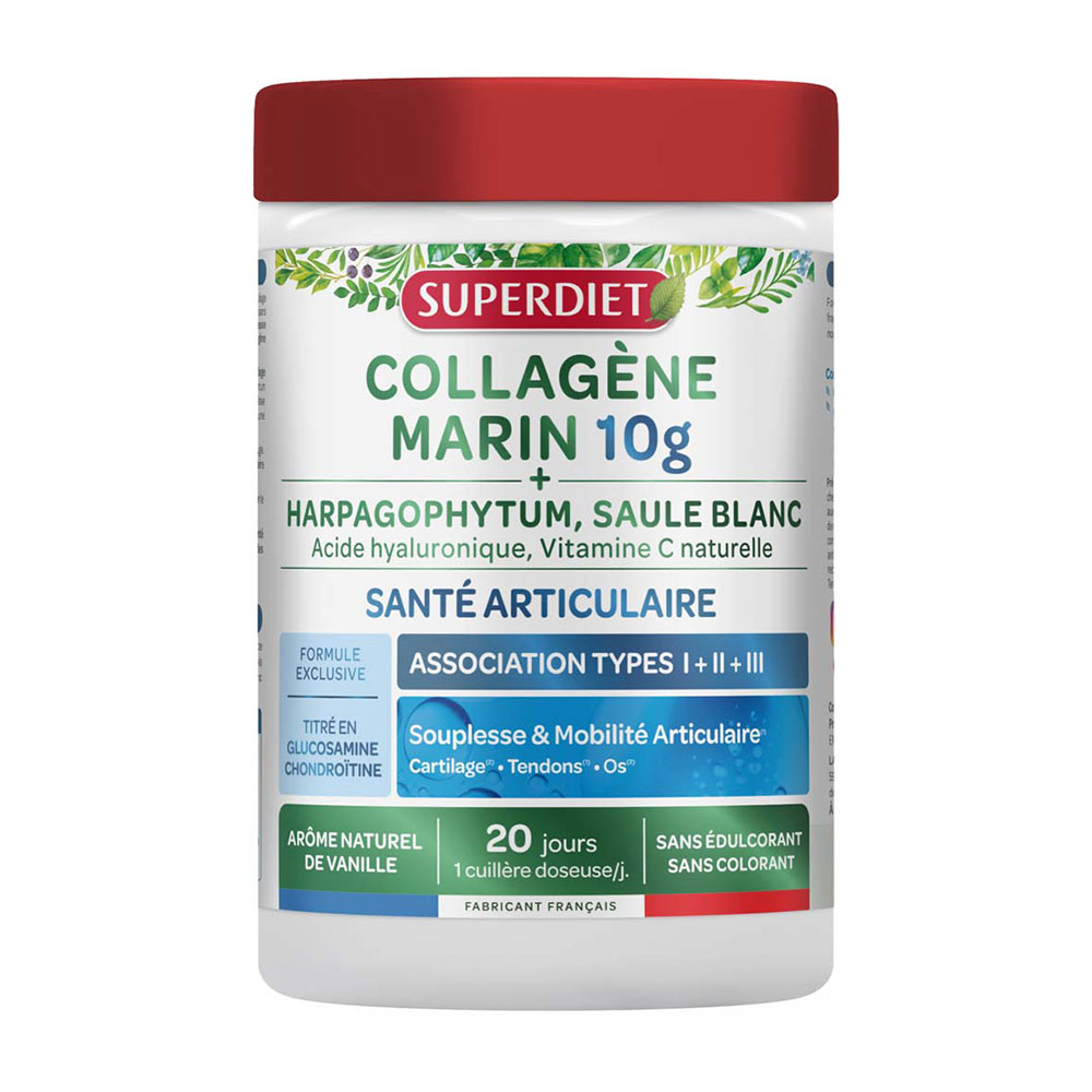 Superdiet Collagene marino 10 g per la salute delle articolazioni 210 g
