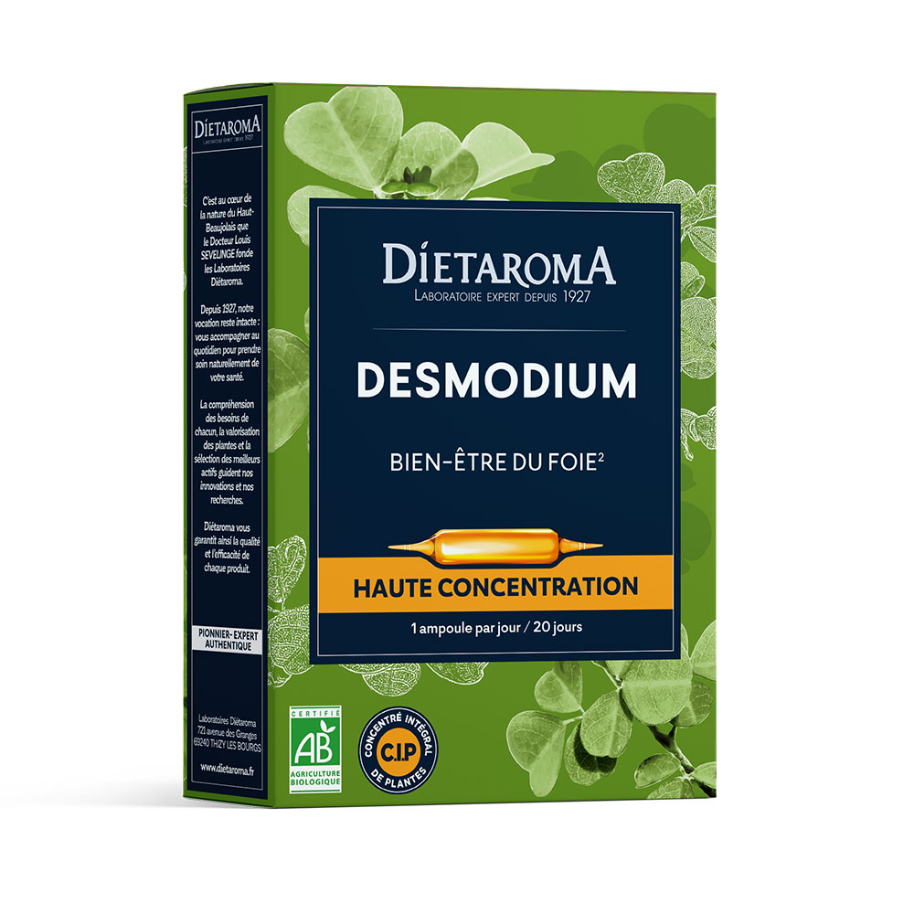 Dietaroma Benessere quotidiano Desmodium 20 Ampolle