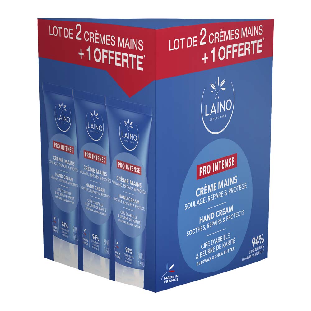 Laino Pro Intense Crema Mani secche e screpolate 3x50ml