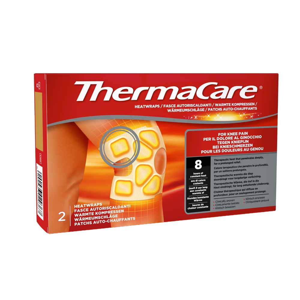 Thermacare Toppa per ginocchio autoriscaldante x2