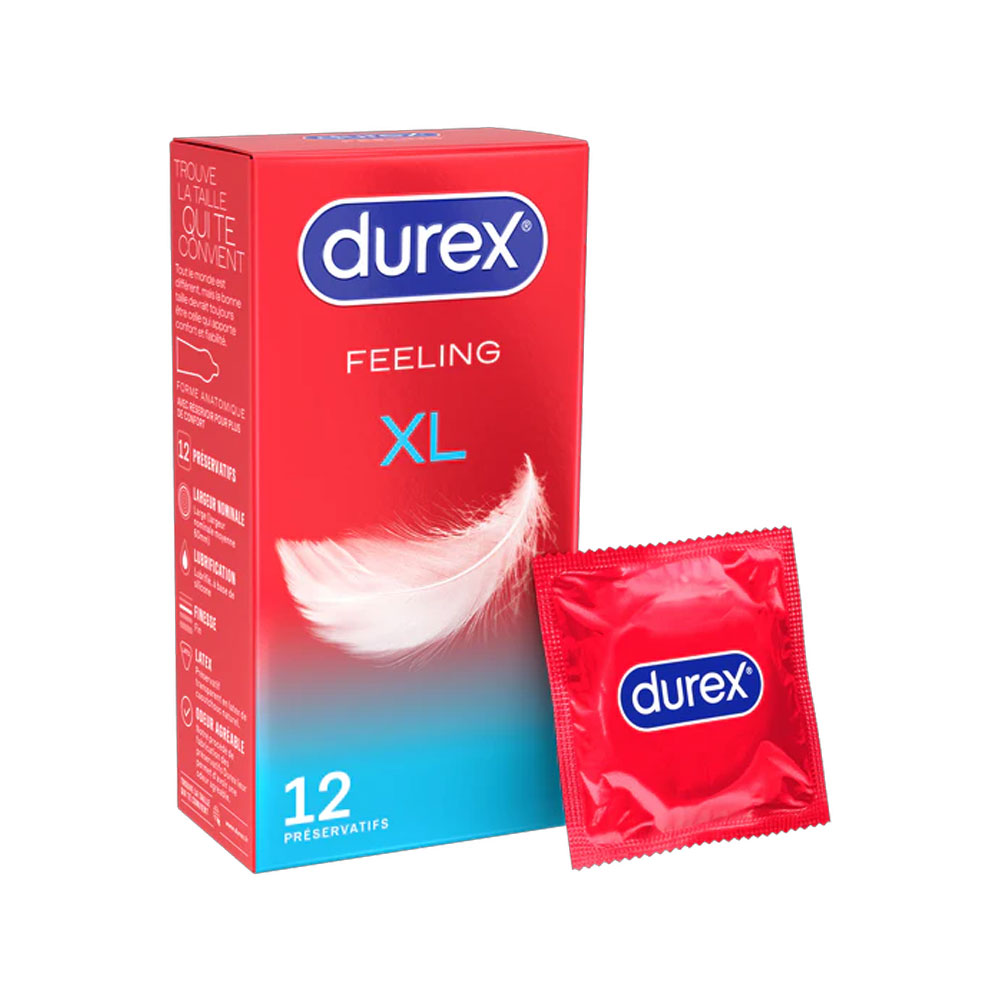 Durex Feeling Preservativi large XL 12 unità