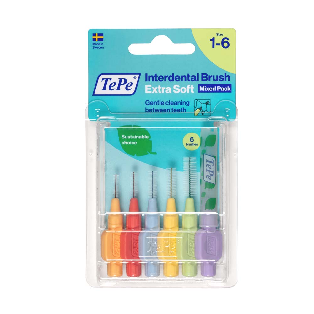 TePe Spazzolini da denti extra morbidi Tutte le dimensioni x6