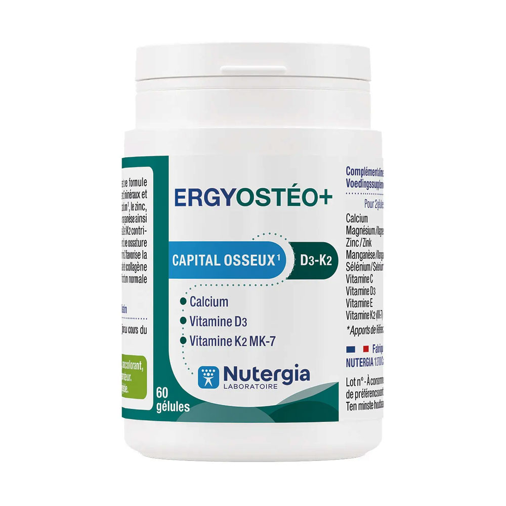 Nutergia Ergyosteo+ per ossa e articolazioni 60 capsule