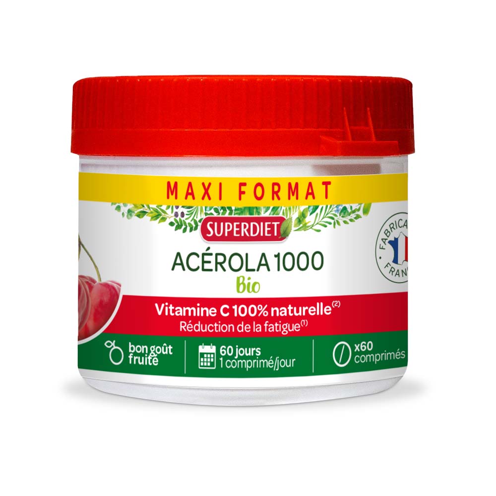 Superdiet Acerola bio 1000 60 compresse