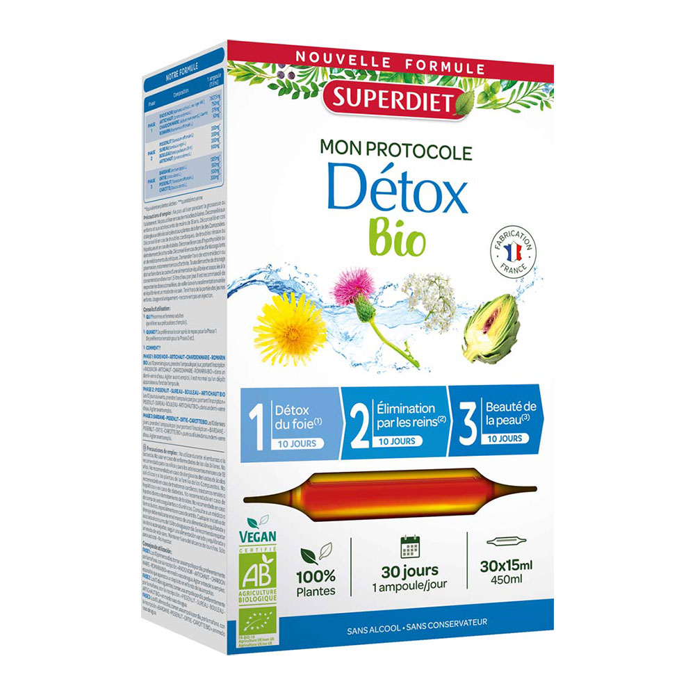 Superdiet Il mio protocollo detox bio 30 fiale