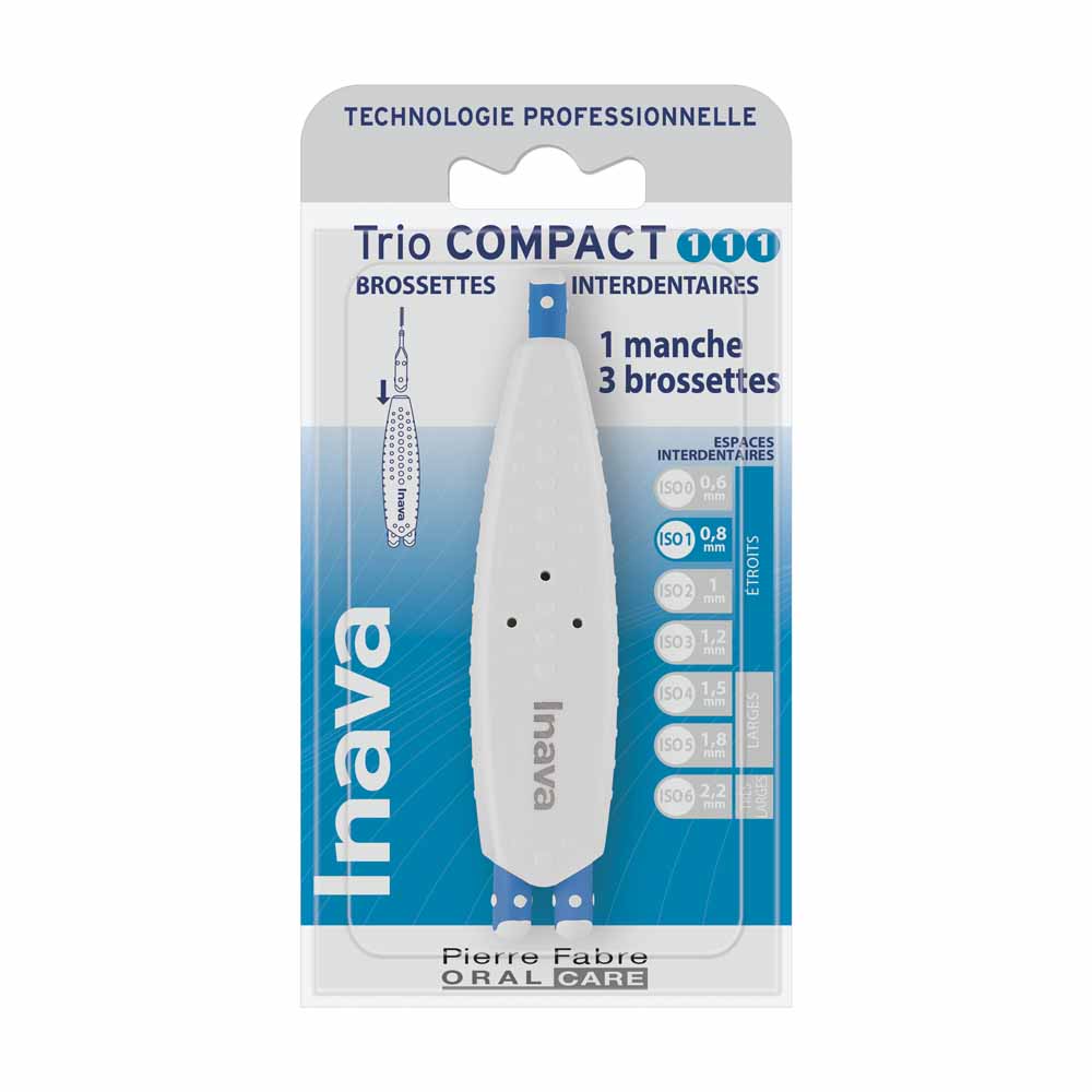 Inava Scovolini interdentali Trio Compact 0.8 mm