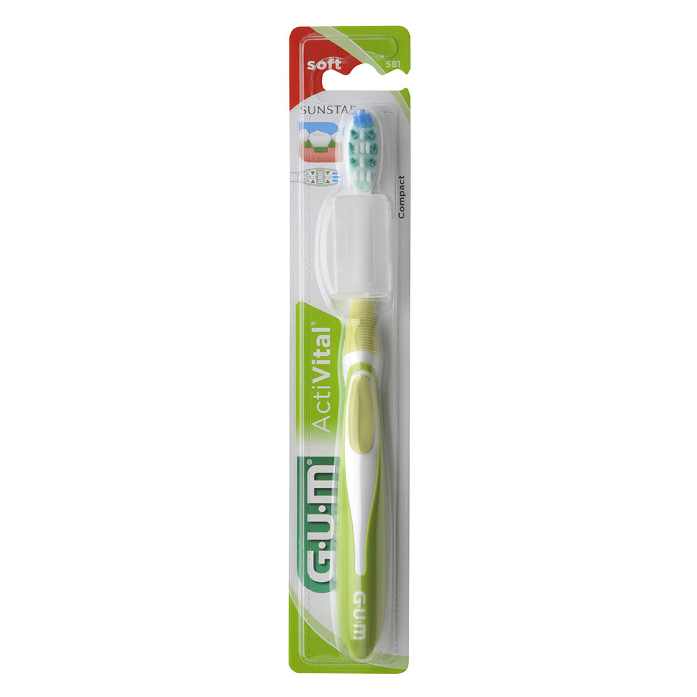 Gum ActiVital Spazzolino 581 Soft Compact