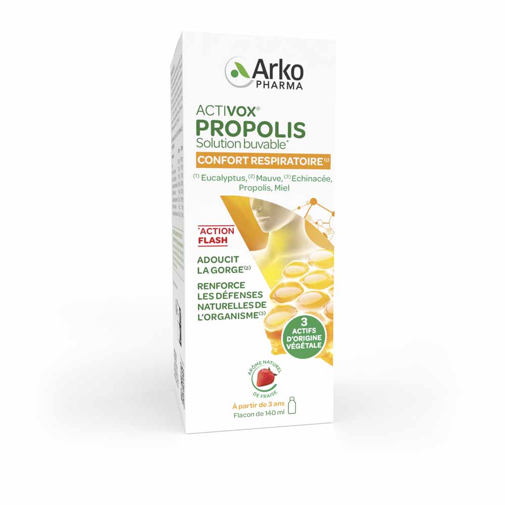 Arkopharma Activox Sciroppo propoli per il benessere delle vie respiratorie 140 ml