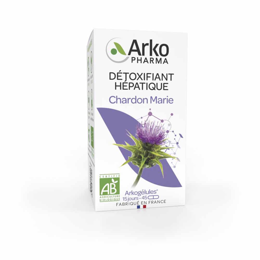Arkopharma Arkocapsule Cardo mariano biologico Depurativo epatico 45 capsule