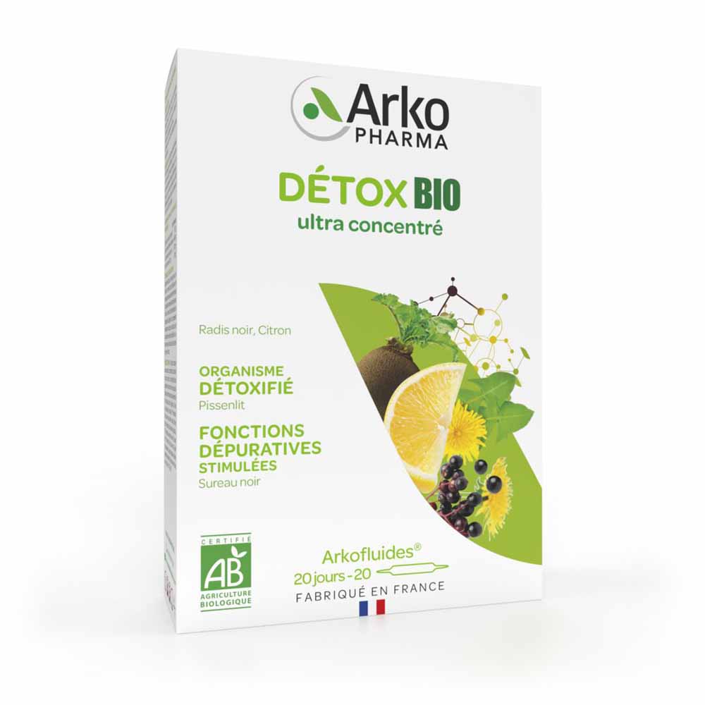 Arkopharma Arkofluidi Detox Bio 20 Fiale