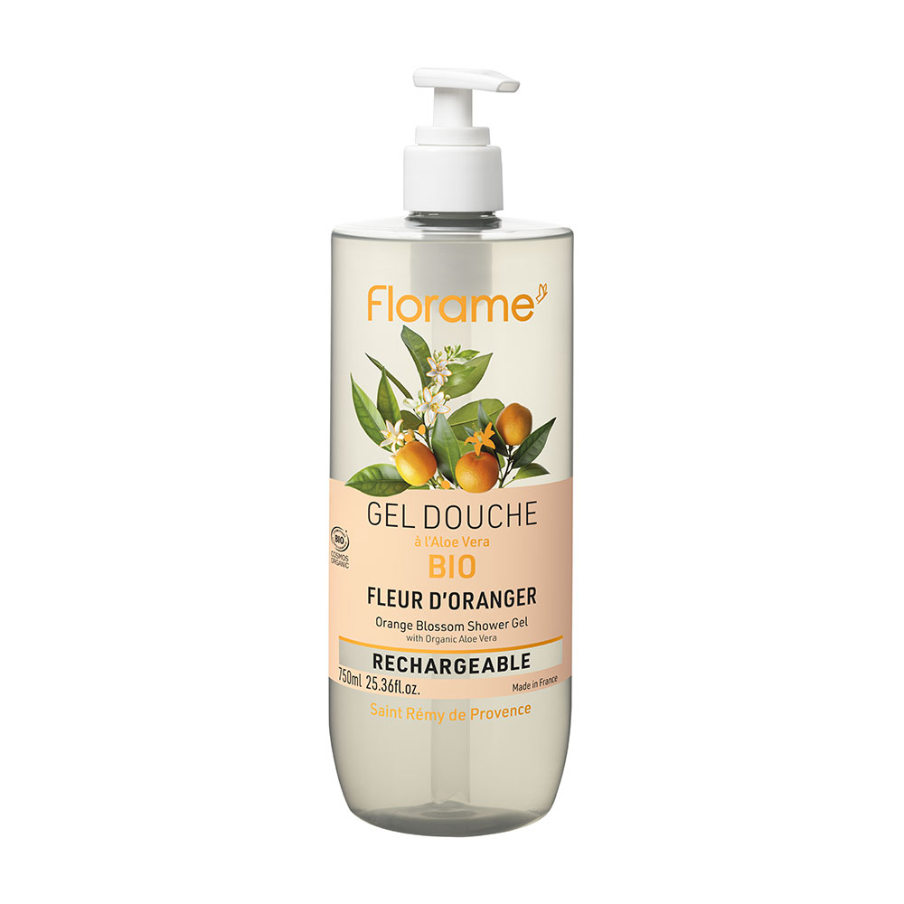 Florame Doccia schiuma fiore d'arancio bio 750 ml