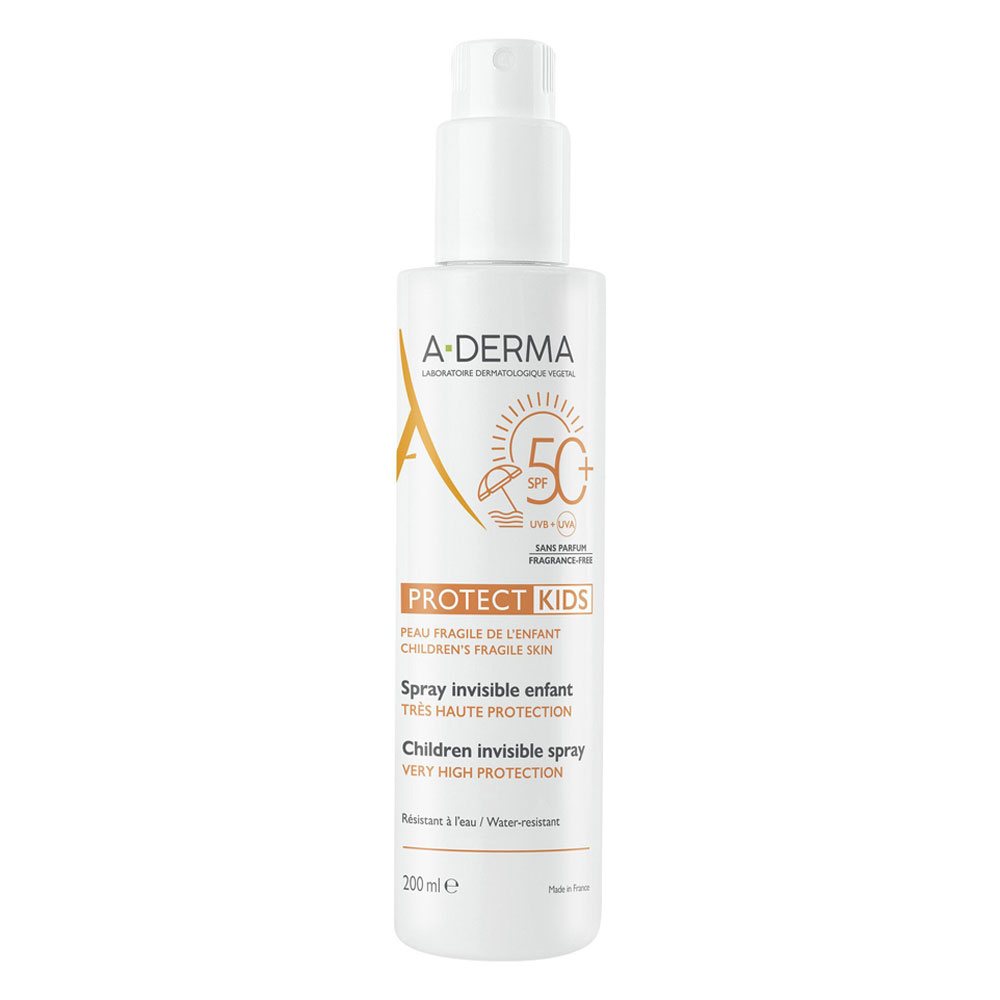 A-Derma Protect Spray Invisible Enfant très haute protection SPF50+ Kid 200 ml