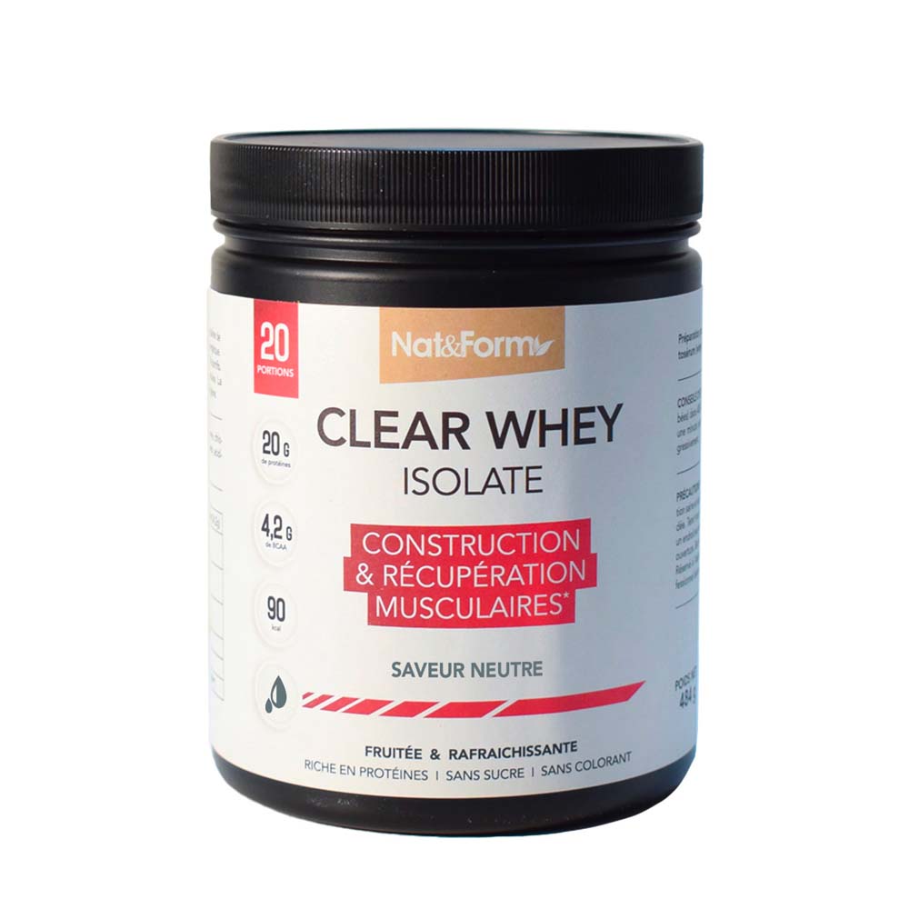 Nat&Form Sport Clear Whey Isolate 444 g