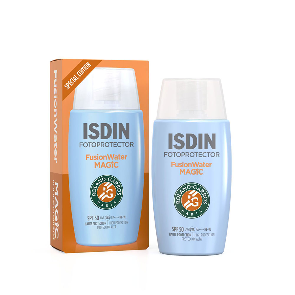 Isdin Fotoprotector Fusion Water Magic Protection Solare SPF50 Edizione limitata Roland Garros 50ml