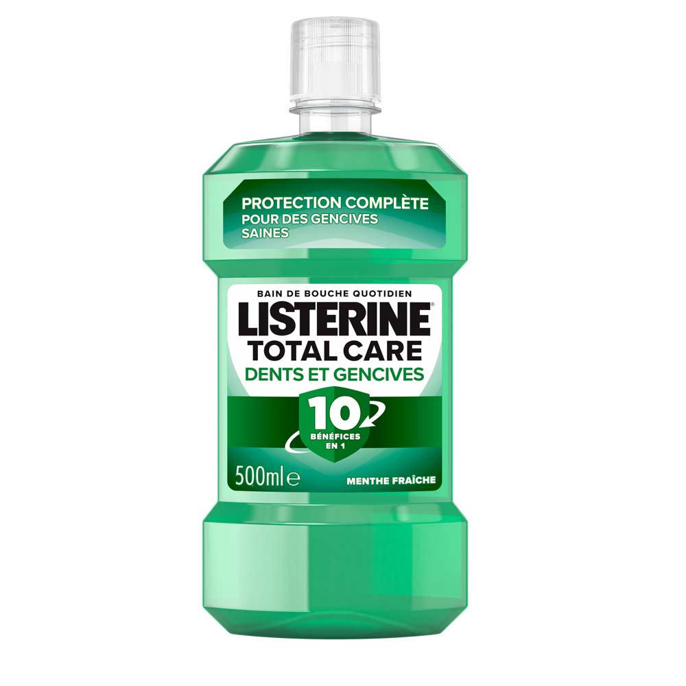 Listerine Collutorio protezione denti e gengive al gusto menta fresca 500 ml