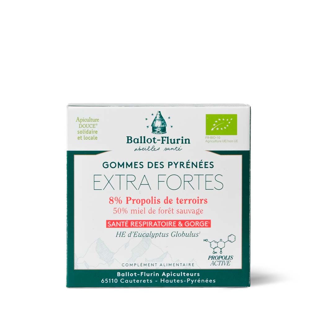 Ballot-Flurin Eucalipto Extra Forte Gomme dei Pirenei 50% Miele 30g