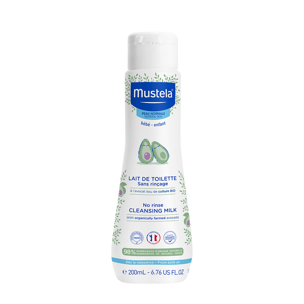Mustela Latte detergente senza risciacquo Pelle normale 200 ml