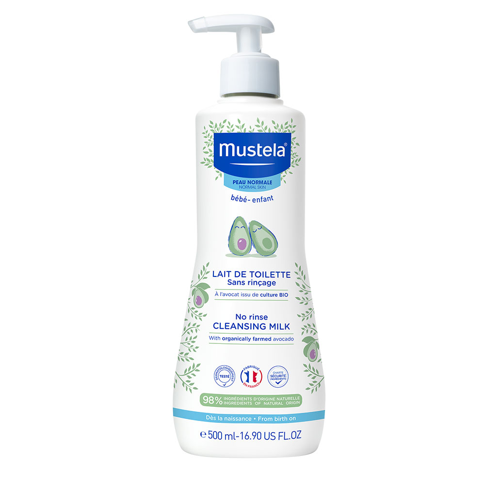 Mustela Latte detergente senza risciacquo Pelle normale 500ml