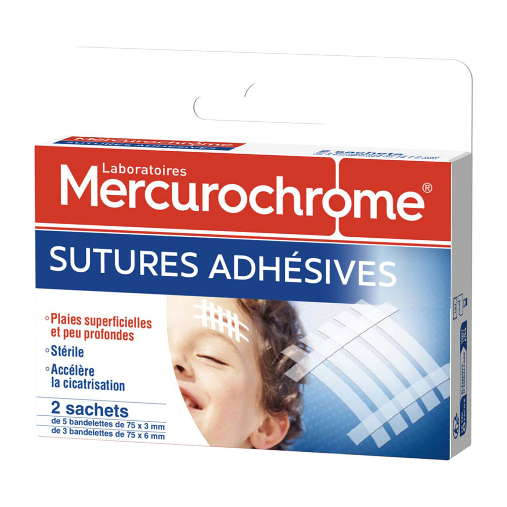 Mercurochrome Medicazioni adesive per sutura X16