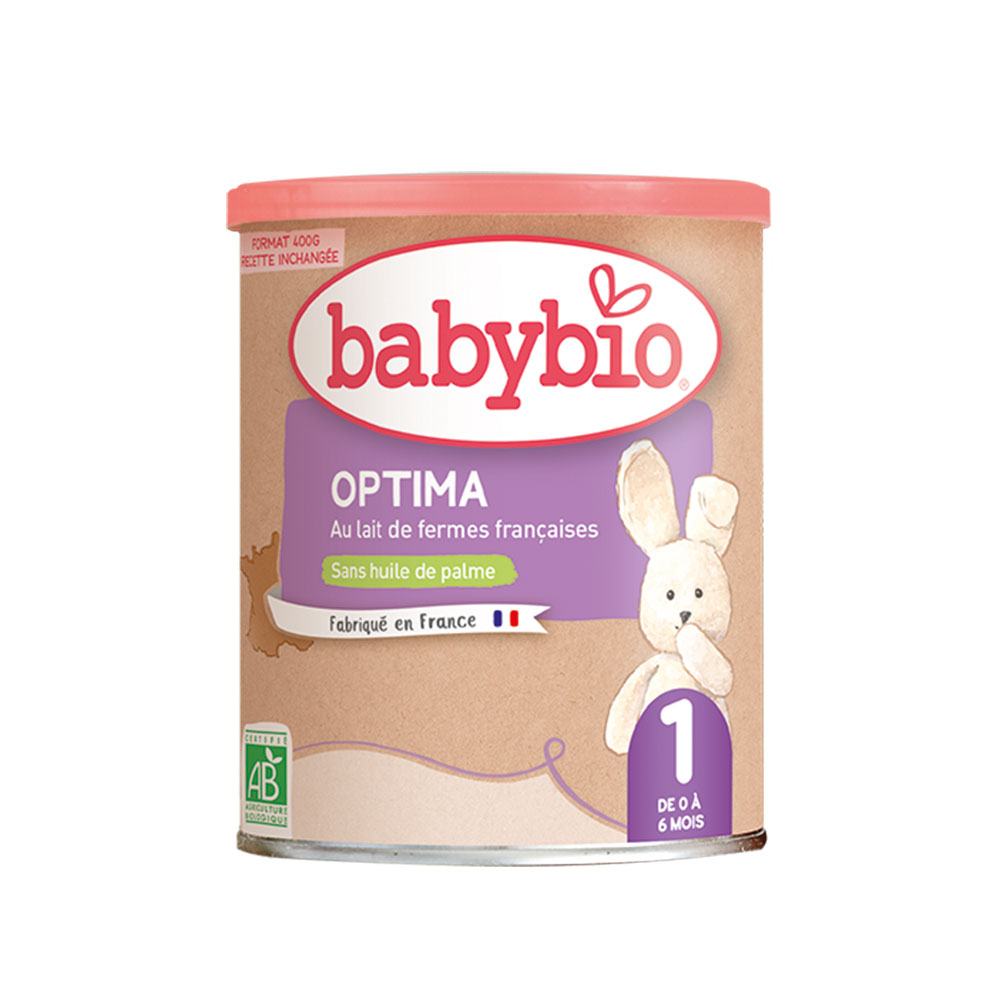 Babybio Optima 1 Bio in polvere per neonati da 0 a 6 mesi 400 g