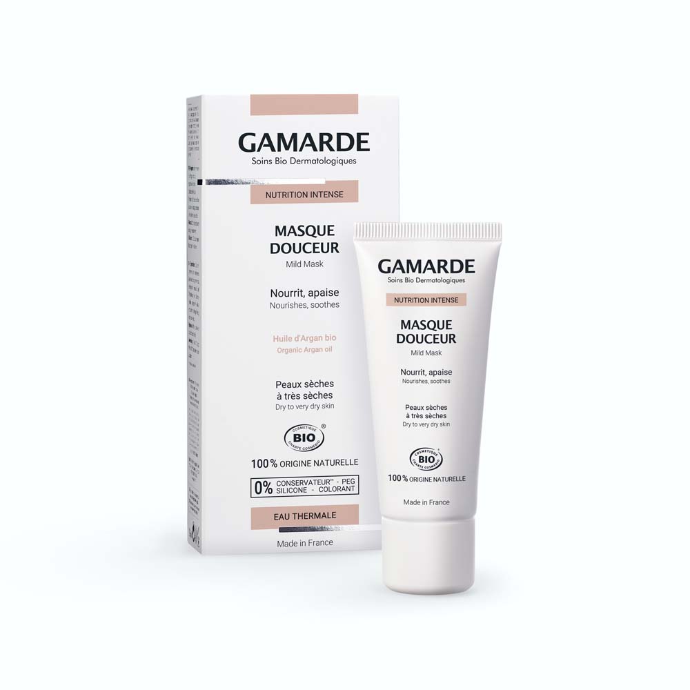 Gamarde Nutrition Intense Masque Douceur Peaux Sèches Bio 40g
