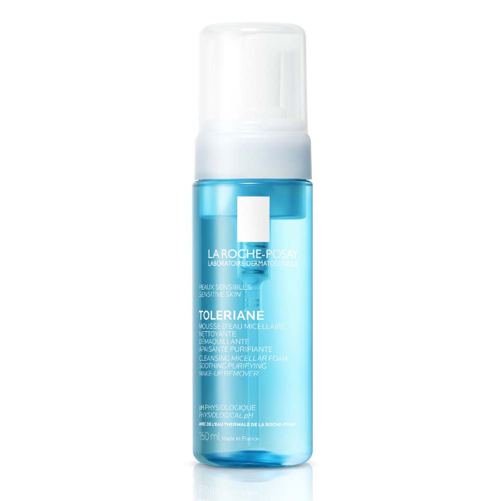 La Roche-Posay Toleriane Schiuma micellare detergente e struccante con Acqua Termale Pelle Sensibile 150 ml