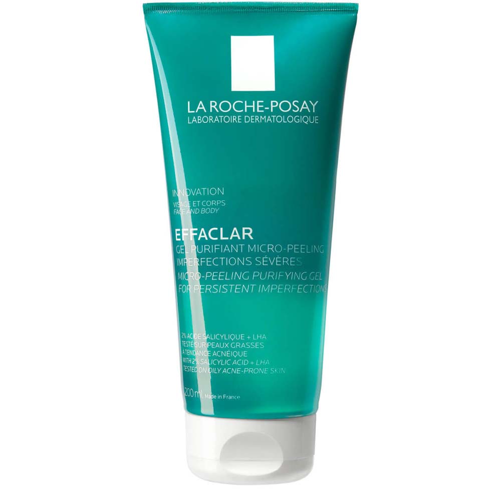 La Roche-Posay Effaclar Gel detergente anti-imperfezioni per viso e corpo 200 ml