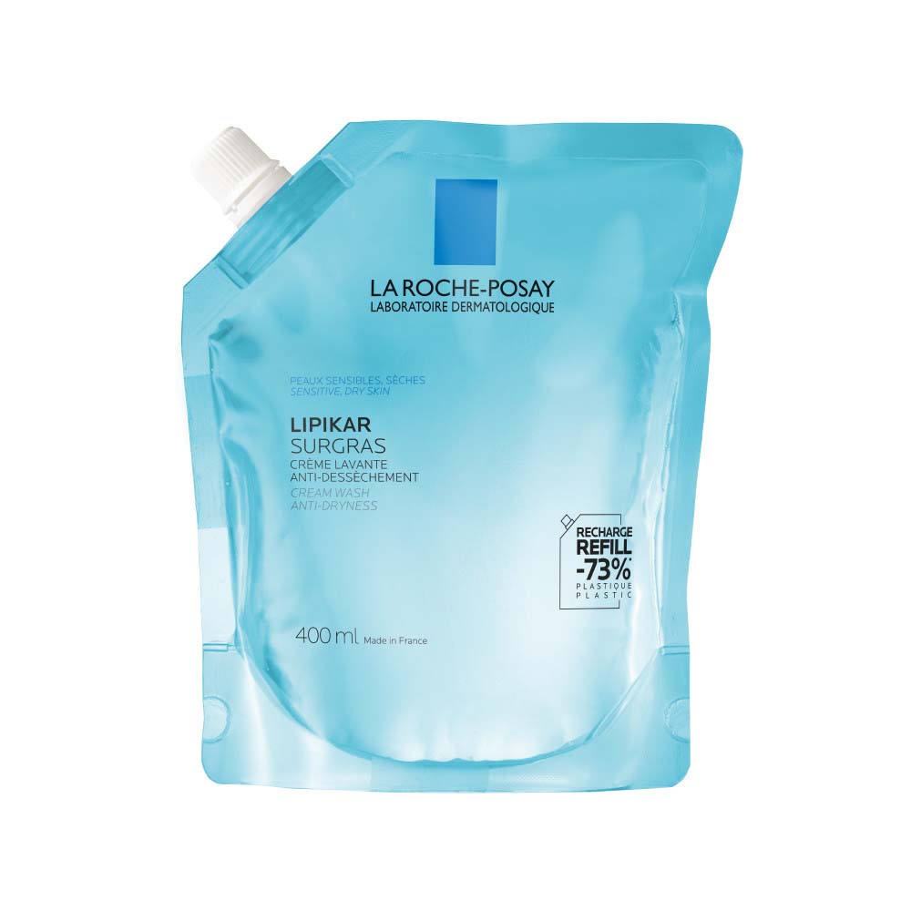 La Roche-Posay Lipikar Ricarica Surgras Crema detergente anti-secchezza Pelle da secca a molto secca 400 ml