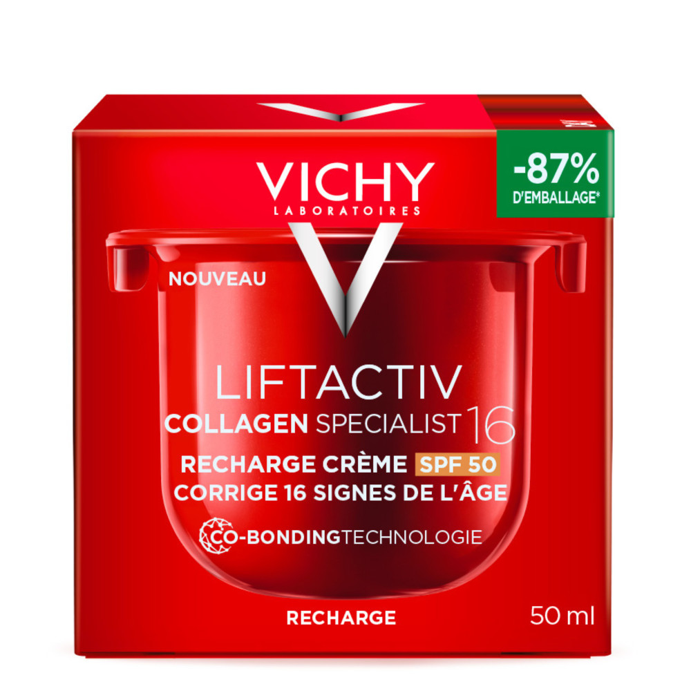 Vichy Liftactiv Supreme Ricarca crema giorno anti-età pro-collagene SPF50 50 ml