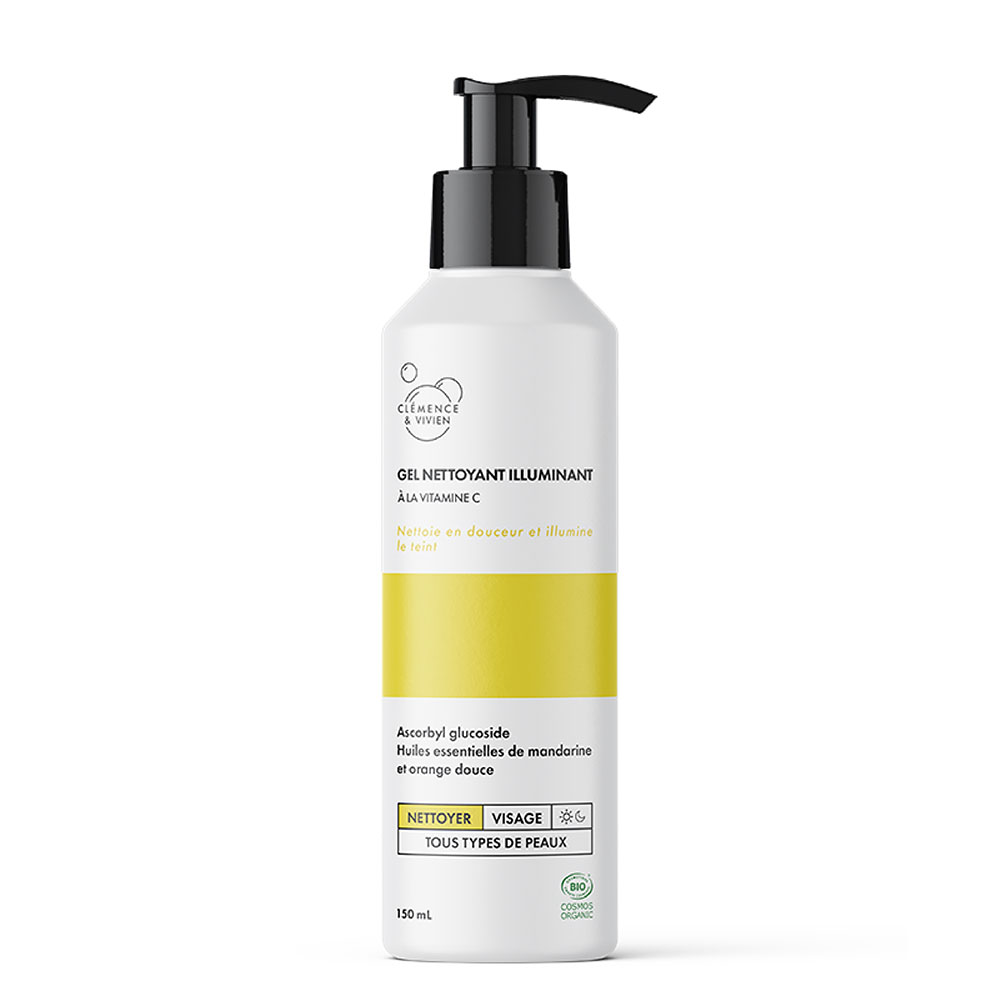 Clemence&Vivien Gel detergente illuminante bio 150 ml