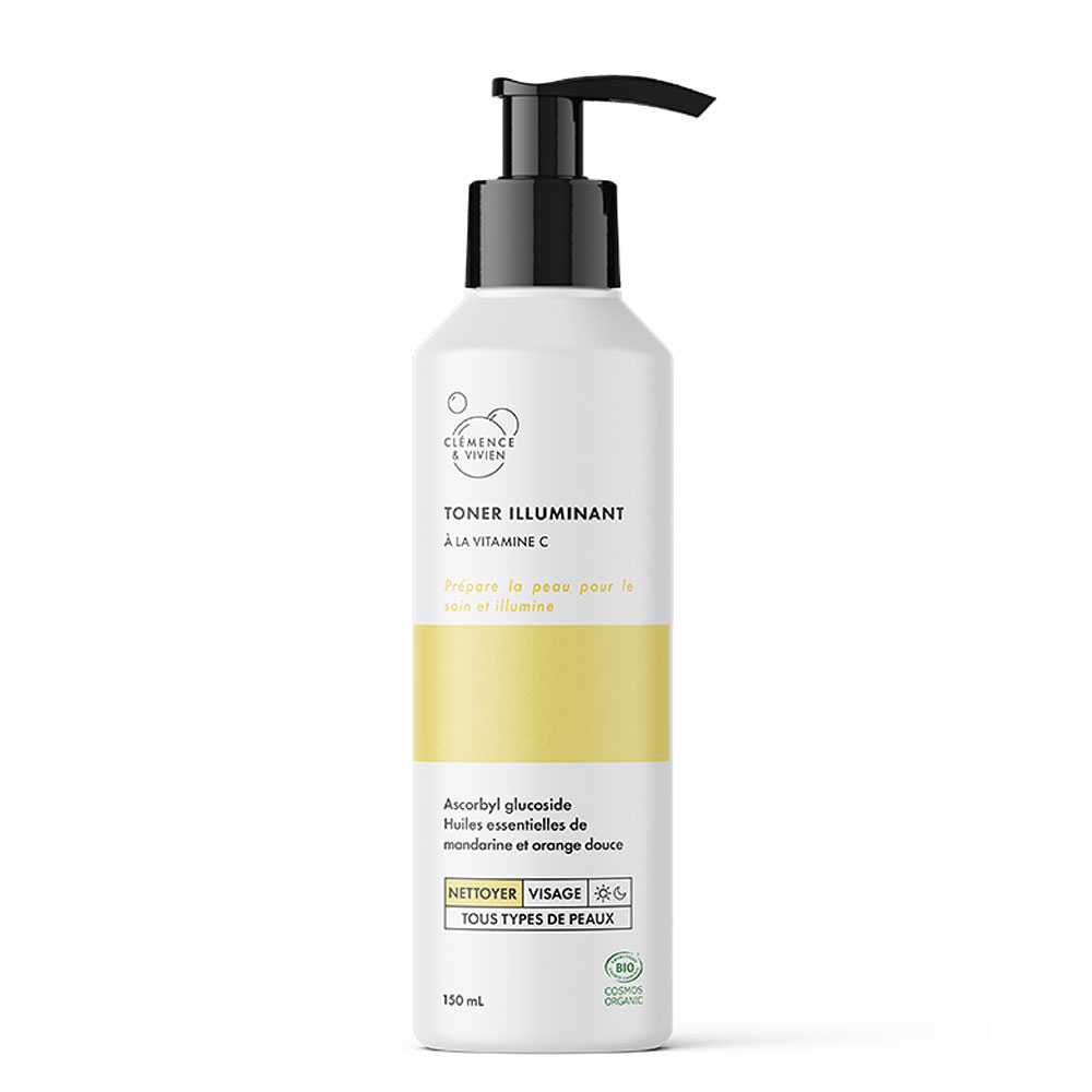 Clemence&Vivien Toner illuminante bio 150 ml