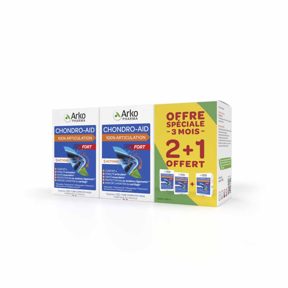 Arkopharma Chondro-Aid Fort 100% articolazioni 120 + 60 capsule