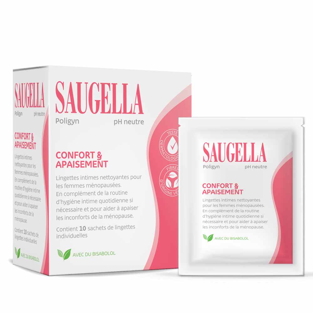 Saugella Poligyn Salviettine intime x10