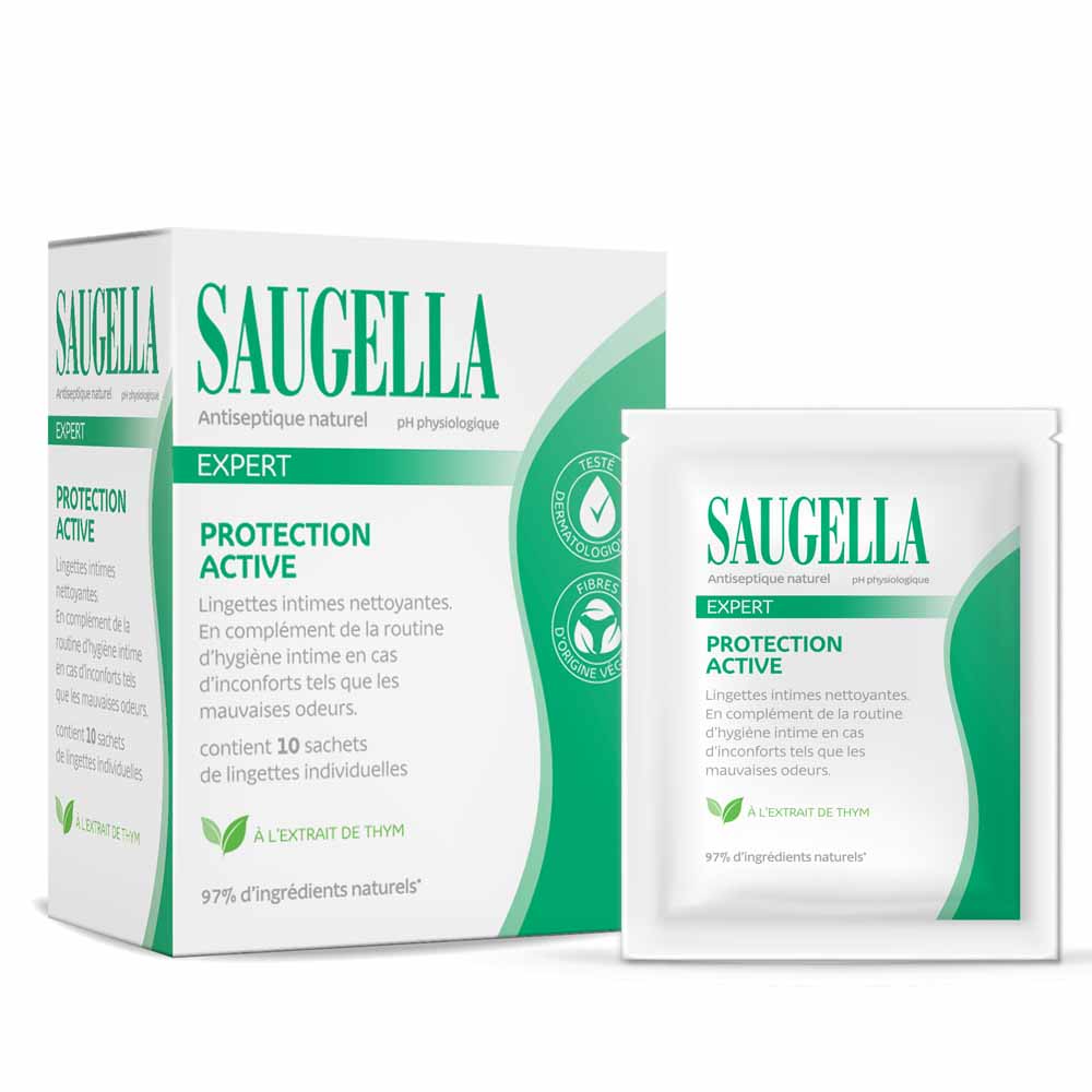 Saugella Antisettico Salviettine intime detergenti protezione attiva 10 unità