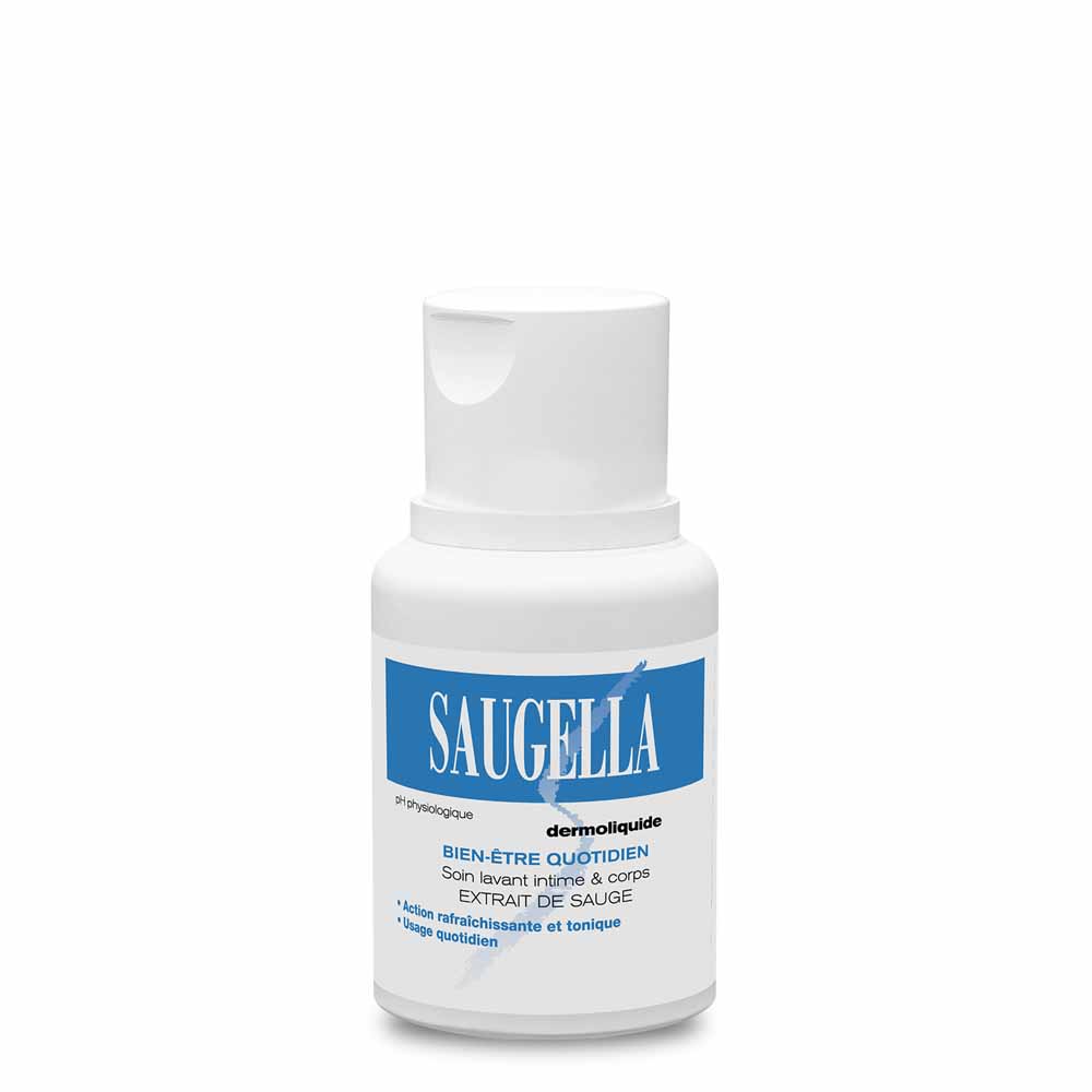 Saugella Dermoliquido Gel detergente intimo e corpo 100 ml