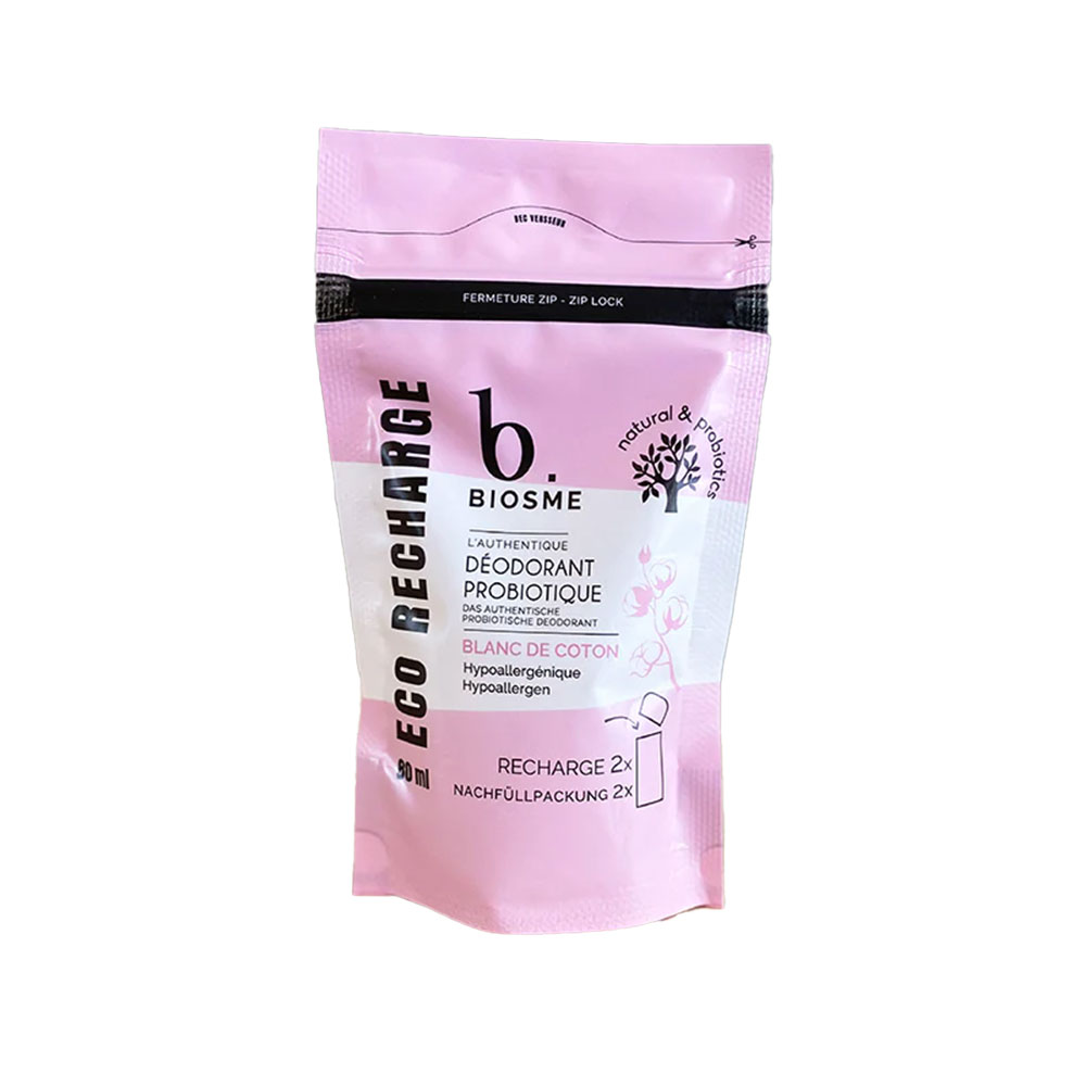Biosme Ricarica di deodorante biologico 80ml
