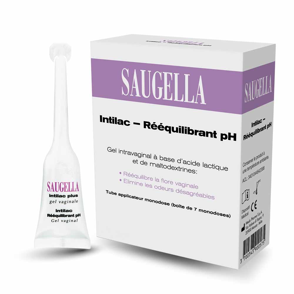 Saugella Intilac Gel intravaginale Bilanciamento del pH 7 Singola dose