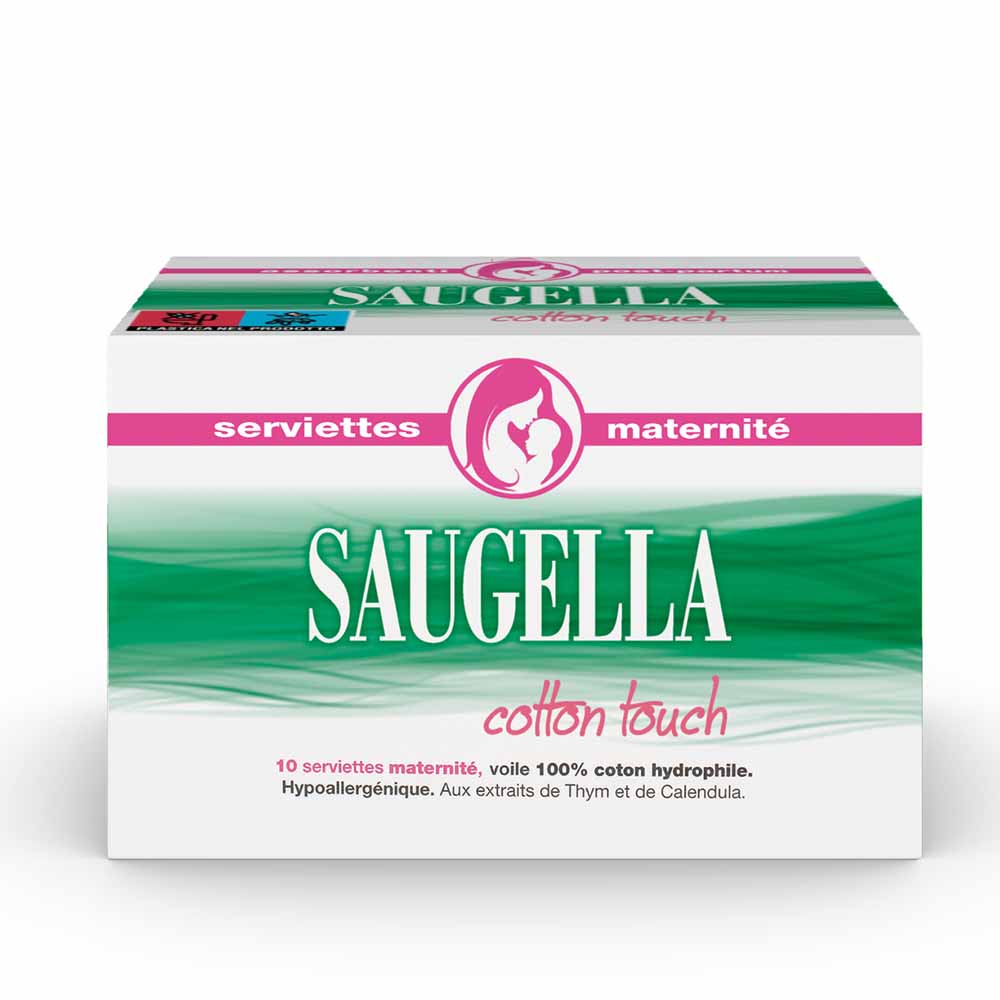 Saugella CottonTouch Salvaslip maternità ipoallergenico 10 unità
