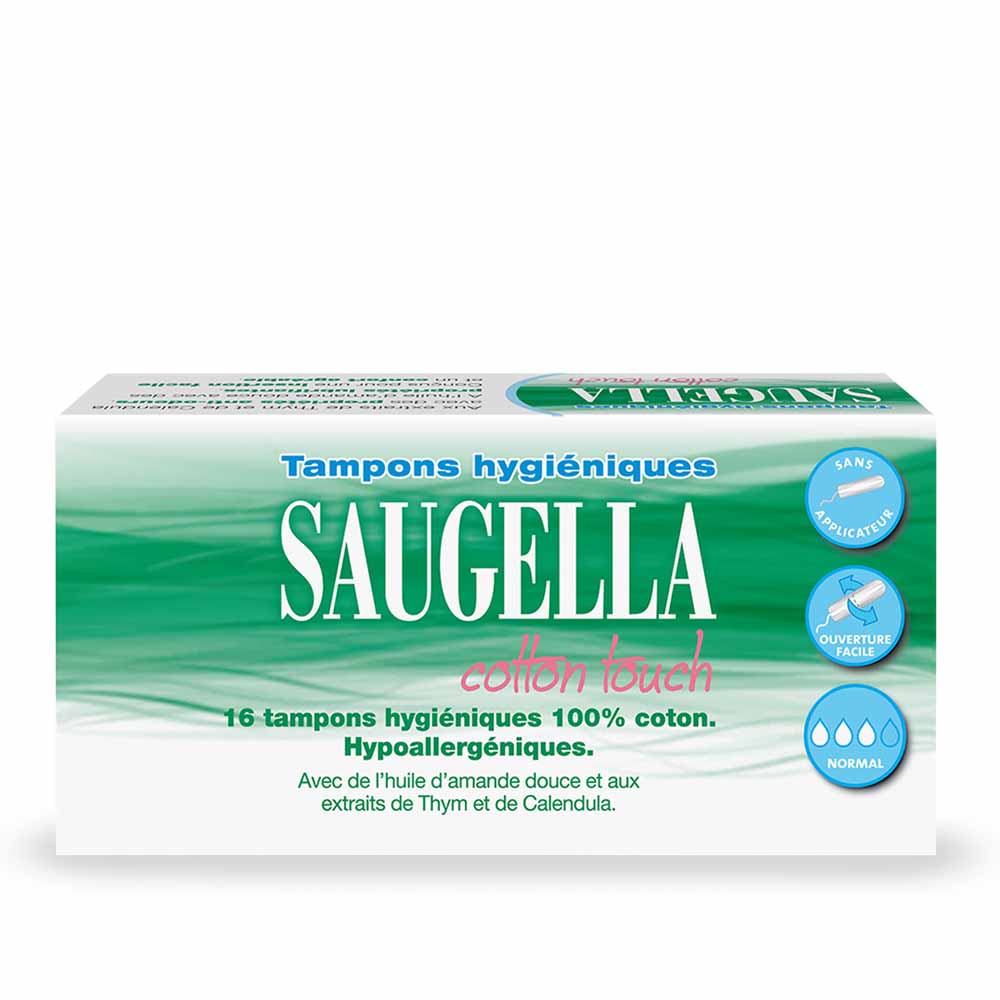 Saugella CottonTouch Tamponi igienici flusso normale ipoallergenici 16 unità