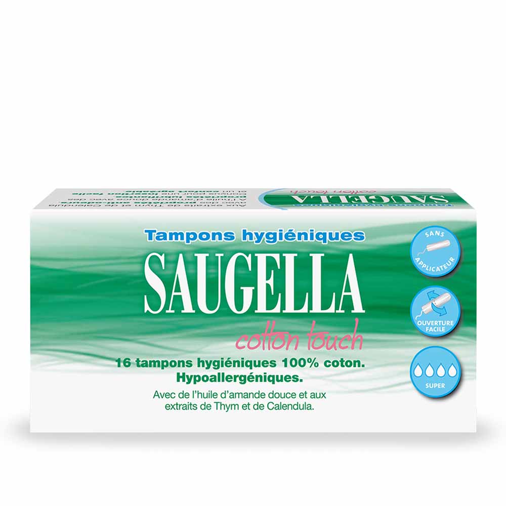 Saugella CottonTouch Tamponi igienici flusso super ipoallergenico 16 unità