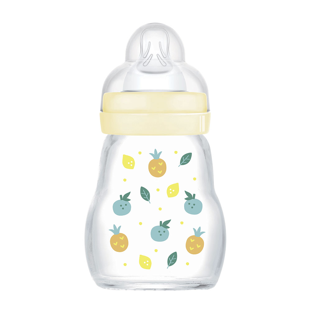 Mam Biberon in vetro flusso 1 da 0 mesi in su 170 ml